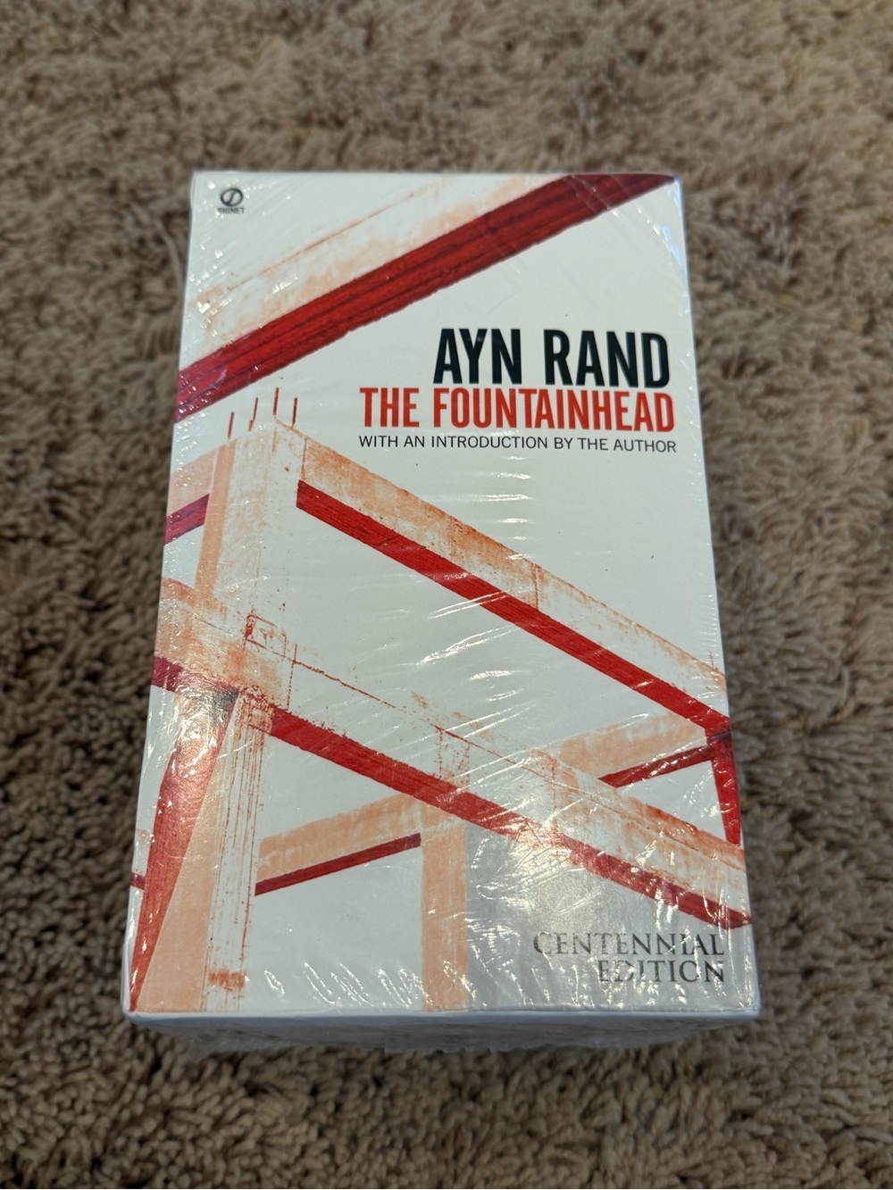 New in shrink Ayn Rand Atlas Shrugged 50th Anniversary Boxed Set Blue Red books - Picture 5 of 9